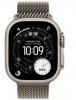 Apple Watch Ultra 3 GPS + Cellular, koperta 49 mm z tytanu w kolorze naturalnym, bransoleta mediolańska z tytanu w kolorze natur